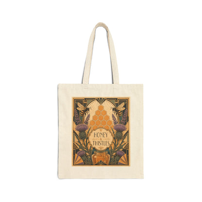 Honey & Thistles a la Gatsby Canvas Tote Bag