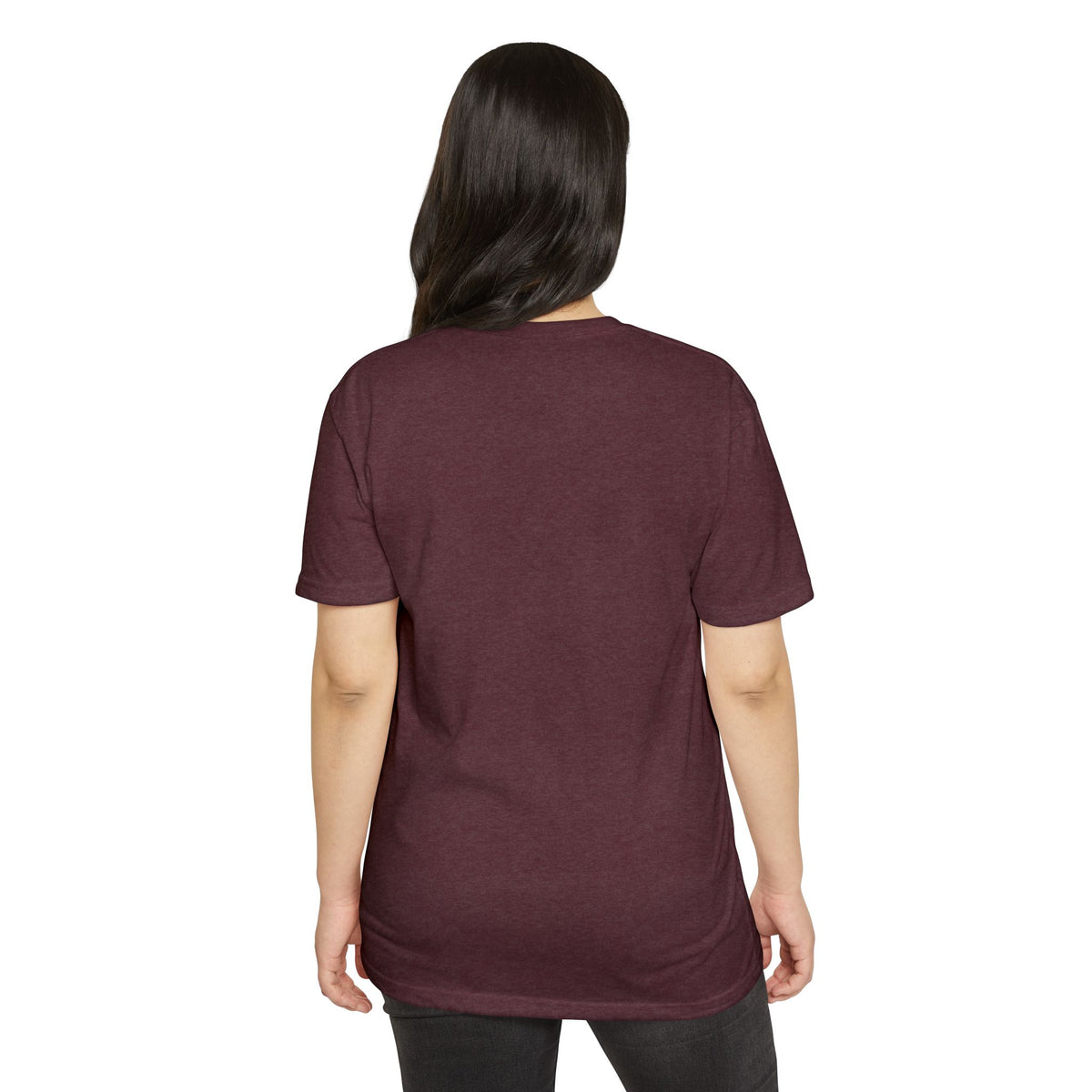 T‑Shirt, Short Sleeve Boxy Crew Neck - Rainbow Planet Cosmic Space
