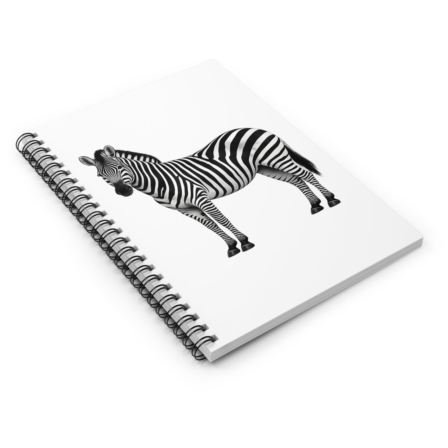 Zebra Spiral Notebook – Ruled Line