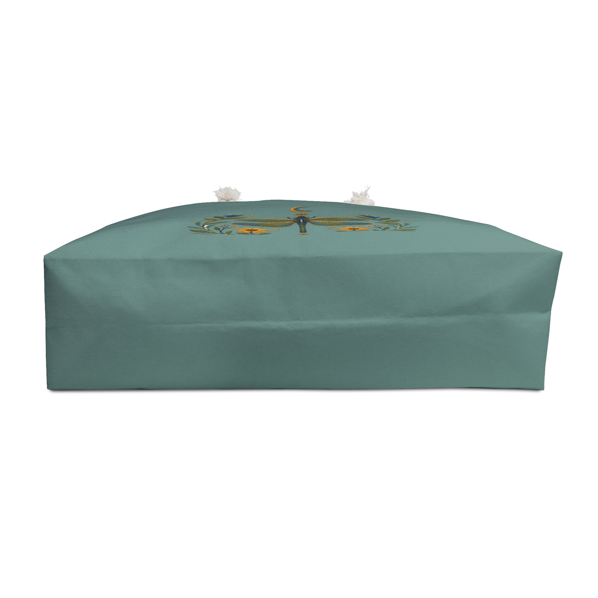 Tote, Weekender Travel  Bag - Boho Embroidered Dragonfly