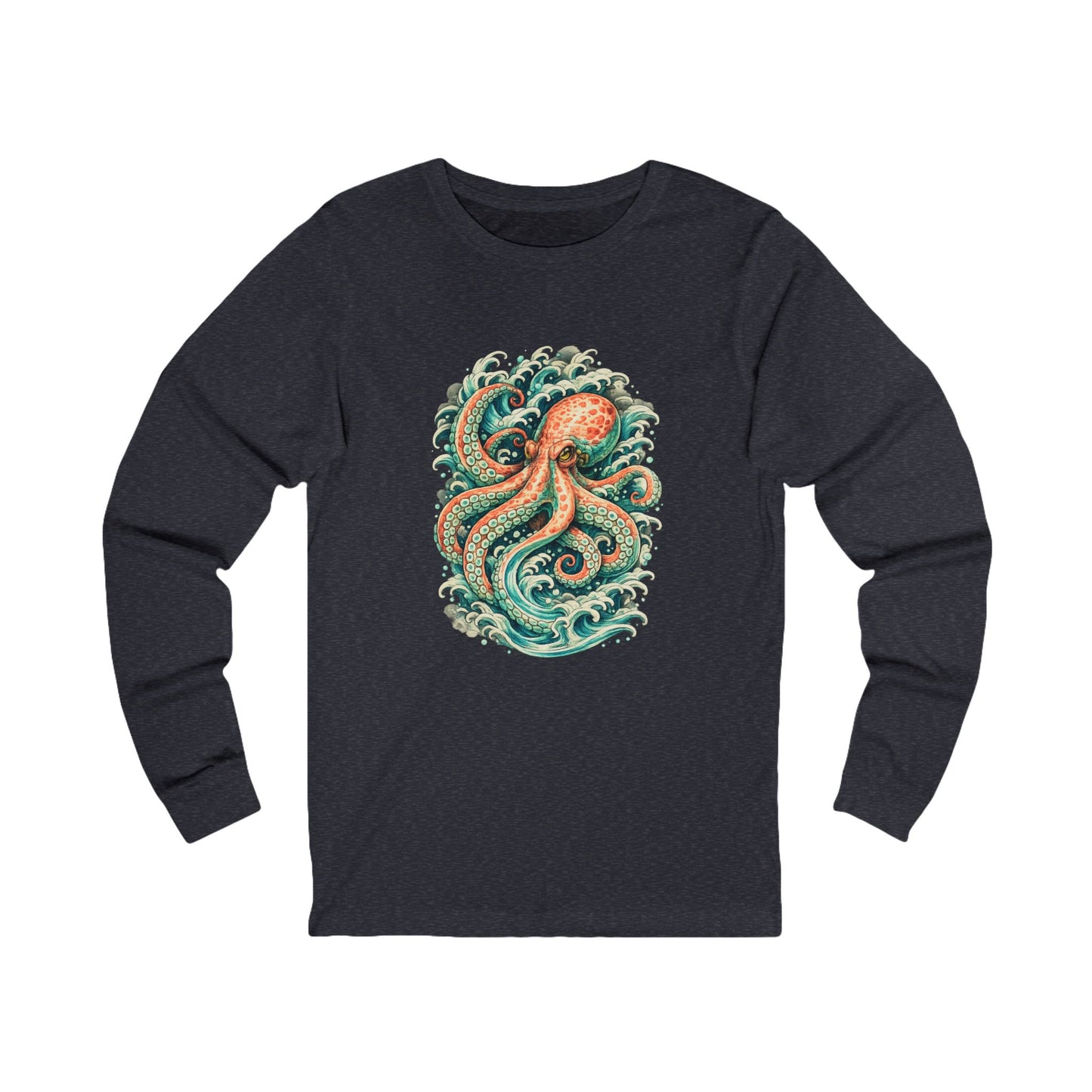 Octopus Pastel Long Sleeve T-Shirt