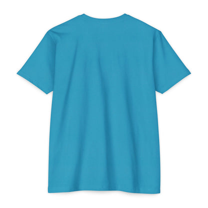 T‑Shirt, Short Sleeve Boxy Crew Neck - Rainbow Planet Cosmic Space