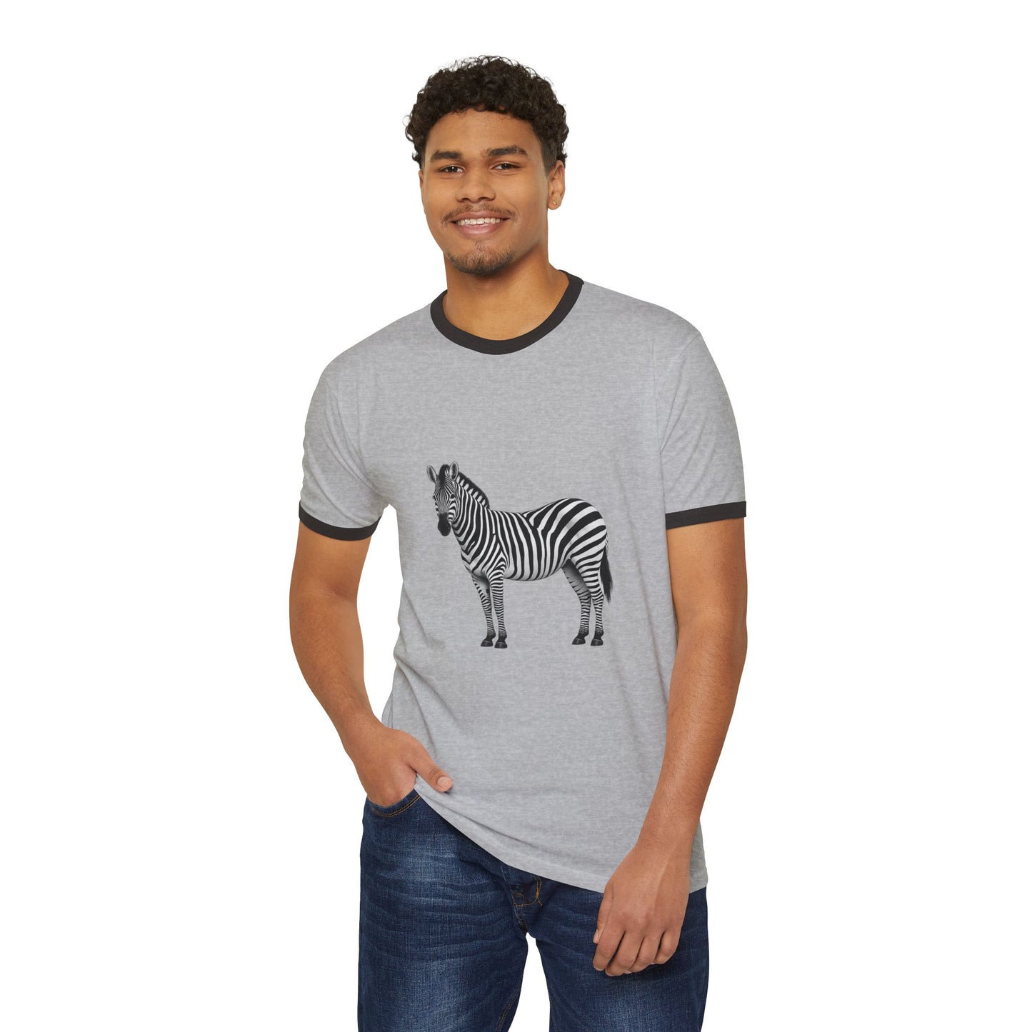 Zebra Ringer T-Shirt