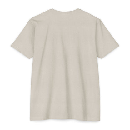 T-Shirt, Short Sleeve Boxy Crew Neck - Buddha Head Floral