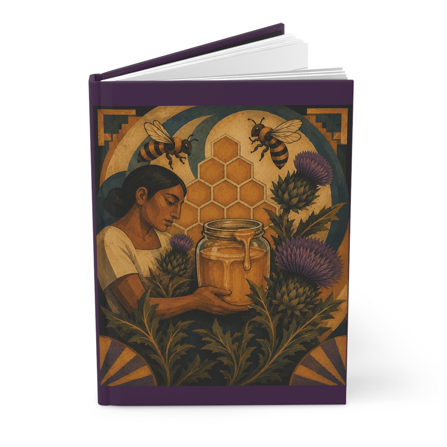Honey & Thistles 1930s Mexico Lined Hardcover Journal