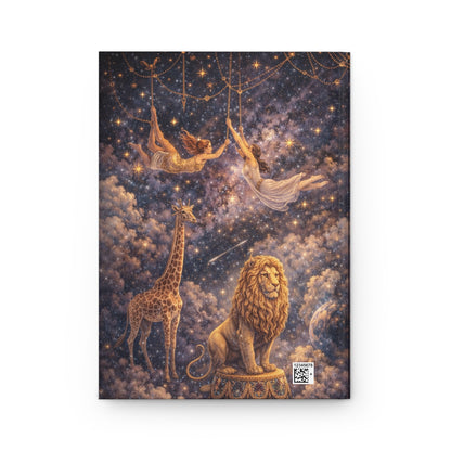 Celestial Circus Hardcover Lined Journal
