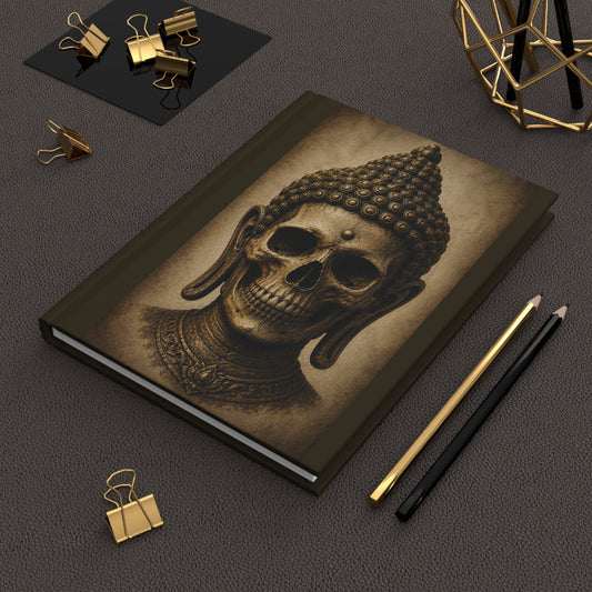 Buddha Skull Hardcover Lined Journal