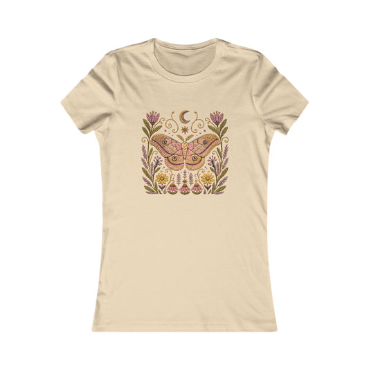 Japanese Silk Moth Floral Tee