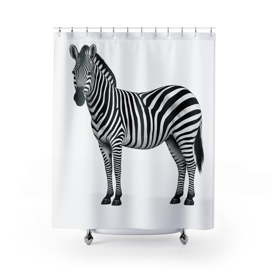 Zebra Shower Curtain