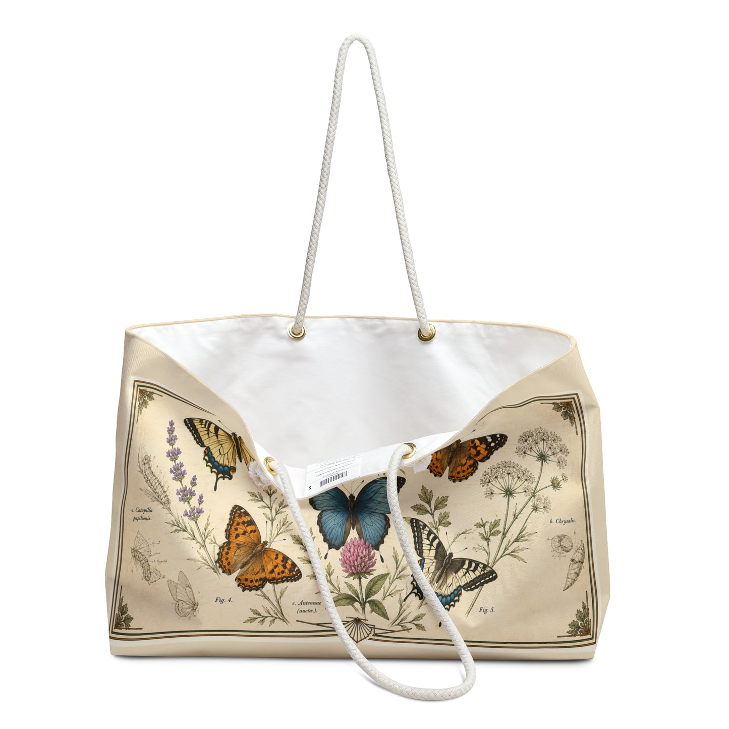 Butterfly Botanical Weekender Bag