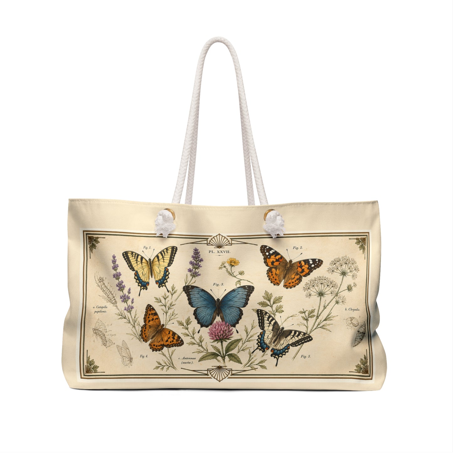 Butterfly Botanical Weekender Bag