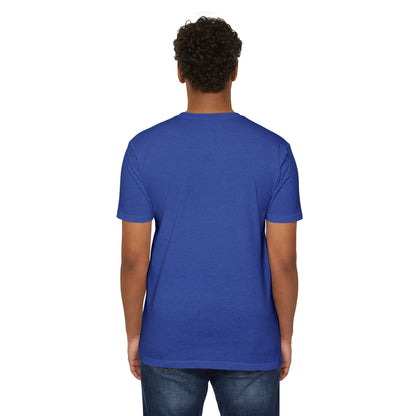 T‑Shirt, Short Sleeve Boxy Crew Neck - Rainbow Planet Cosmic Space