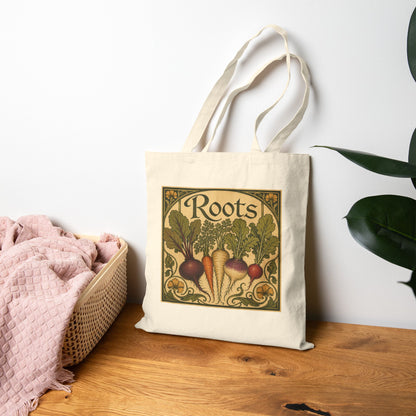 Root Vegetables Canvas Tote Bag