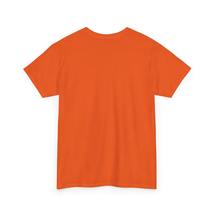 T-Shirt, Short Sleeve Boxy Crewneck - Yellow Tiger