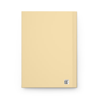 Journal Notebook, Hardcover Lined - Vintage Honey and Thistles