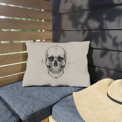 Pillow, Outdoor/Garden - Decorative Gothic Skull