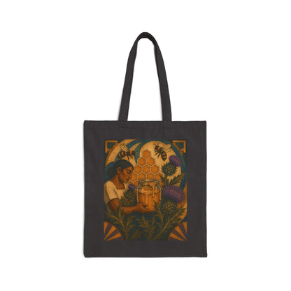 Honey & Thistles Meets 1930s Mexico Canvas Tote Bag