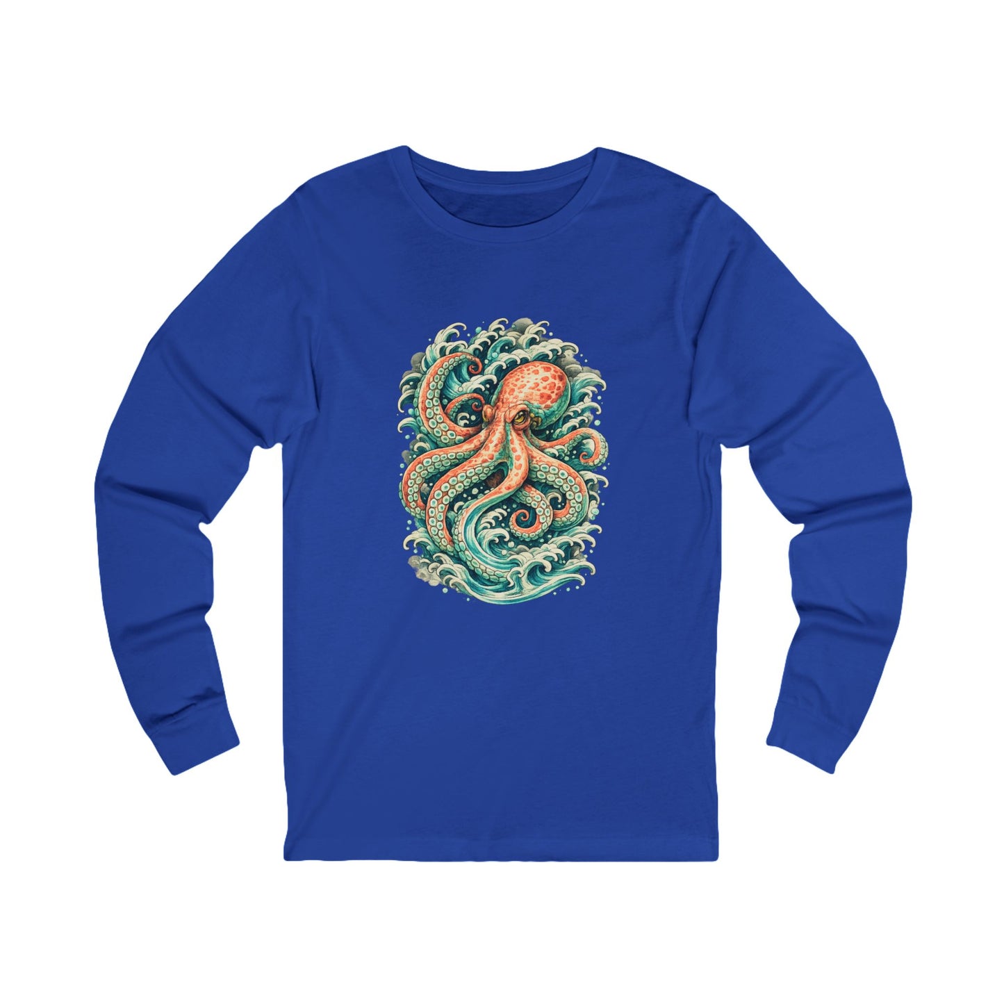Octopus Pastel Long Sleeve T-Shirt