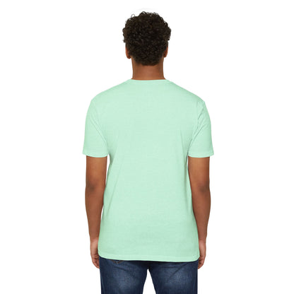T-Shirt, Short Sleeve Boxy Crew Neck - Buddha Head Floral