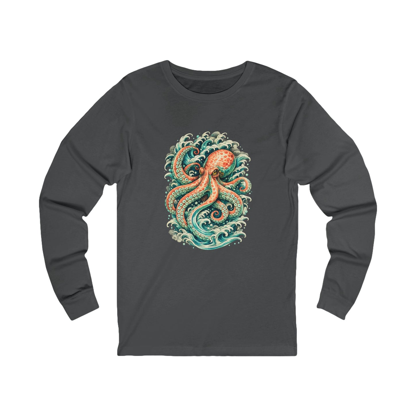 Octopus Pastel Long Sleeve T-Shirt