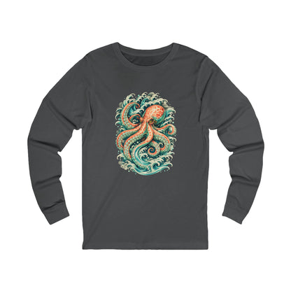 Octopus Pastel Long Sleeve T-Shirt