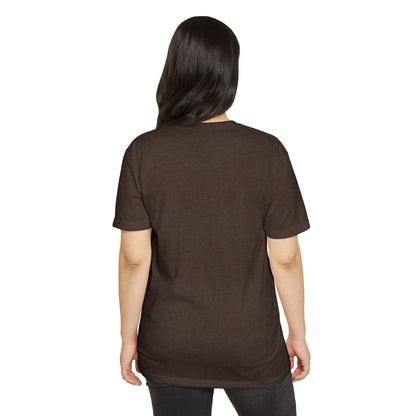 T-Shirt, Short Sleeve Boxy Crew Neck - Boho Indian-Inspired Elephant Floral