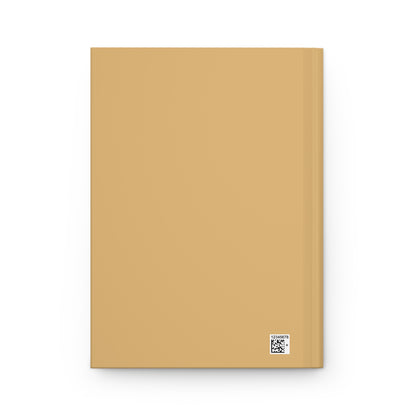 Journal Notebook, Hardcover Lined - Retro Libra Zodiac