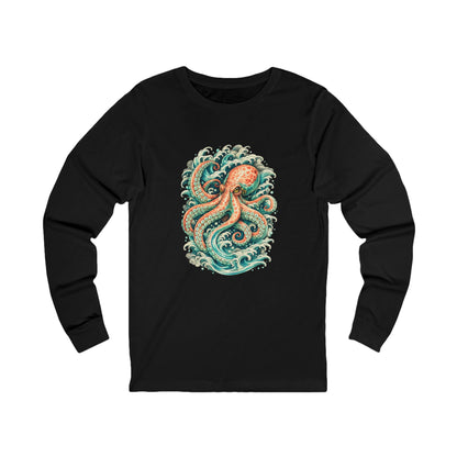 Octopus Pastel Long Sleeve T-Shirt