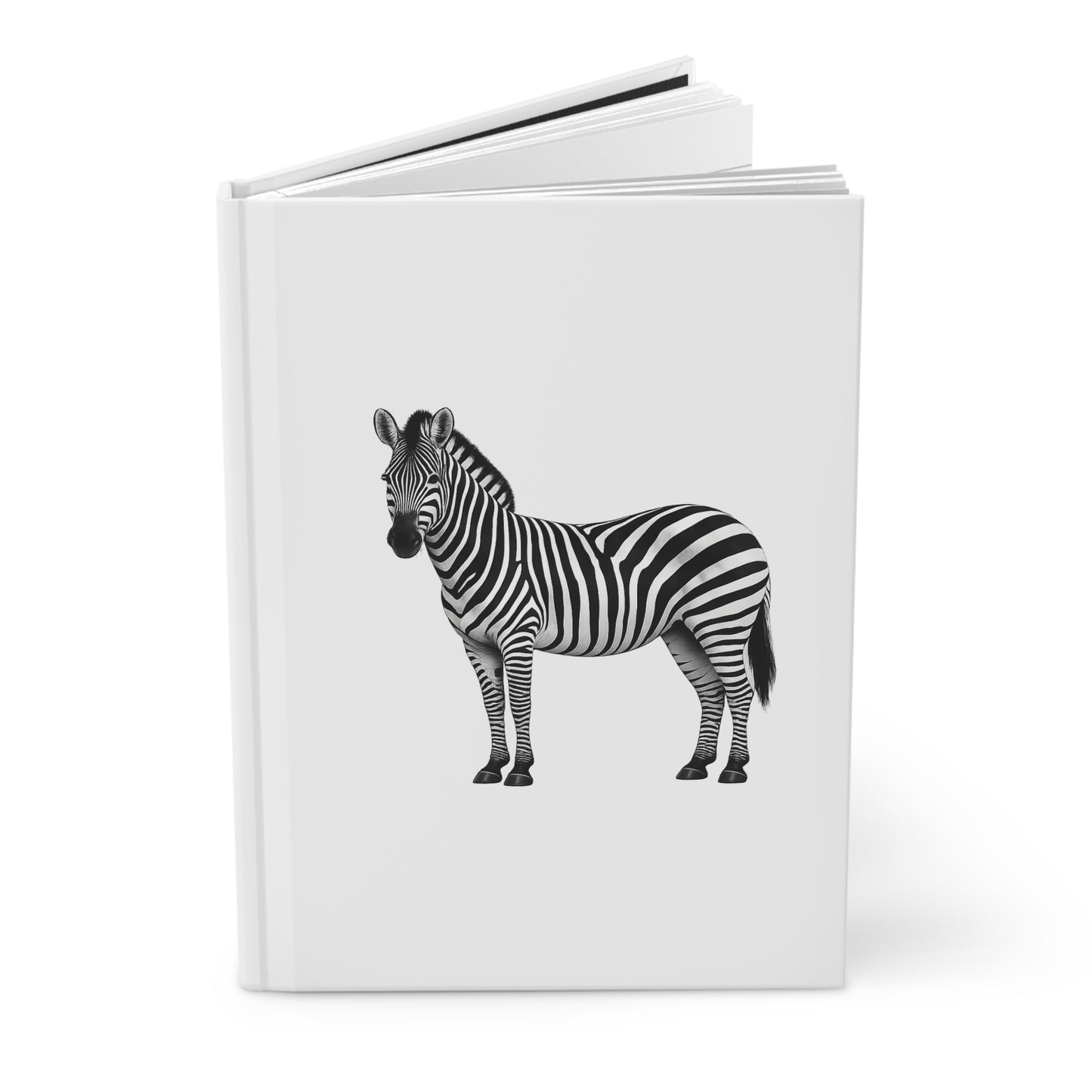 Zebra Hardcover Lined Journal