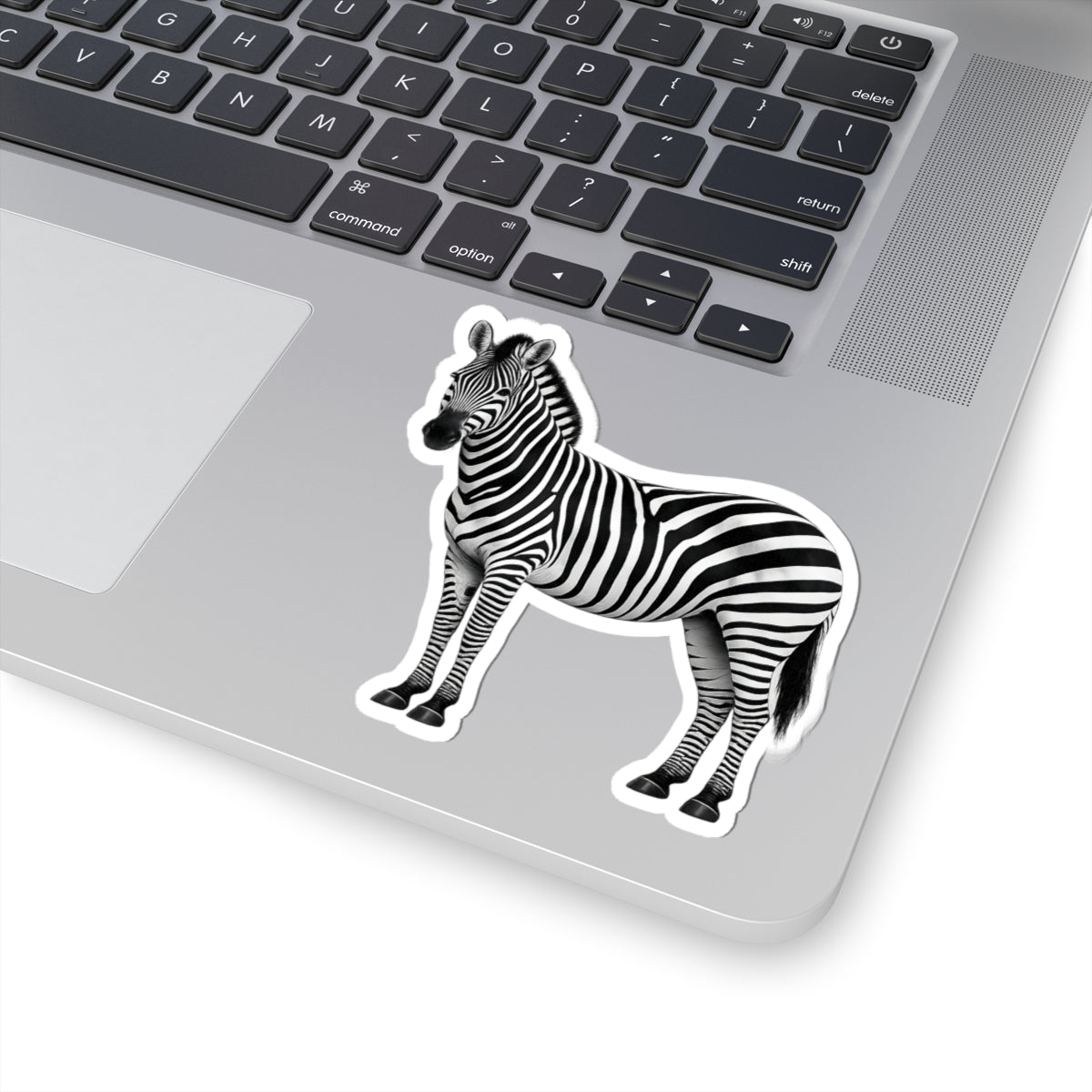 Sticker, Kiss-Cut - Zebra Standing Side View