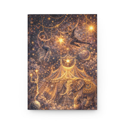 Celestial Circus Hardcover Lined Journal