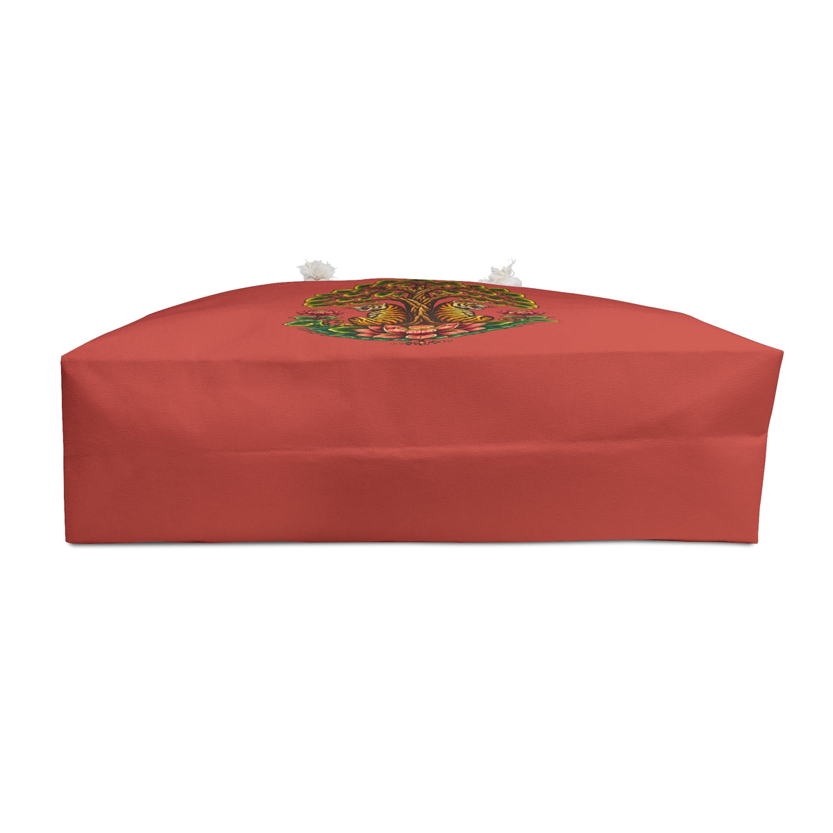 Tote, Weekender Travel  Bag - Boho Tiger Bodhi Tree