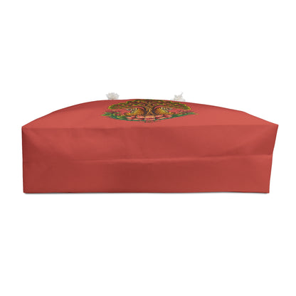 Tote, Weekender Travel  Bag - Boho Tiger Bodhi Tree