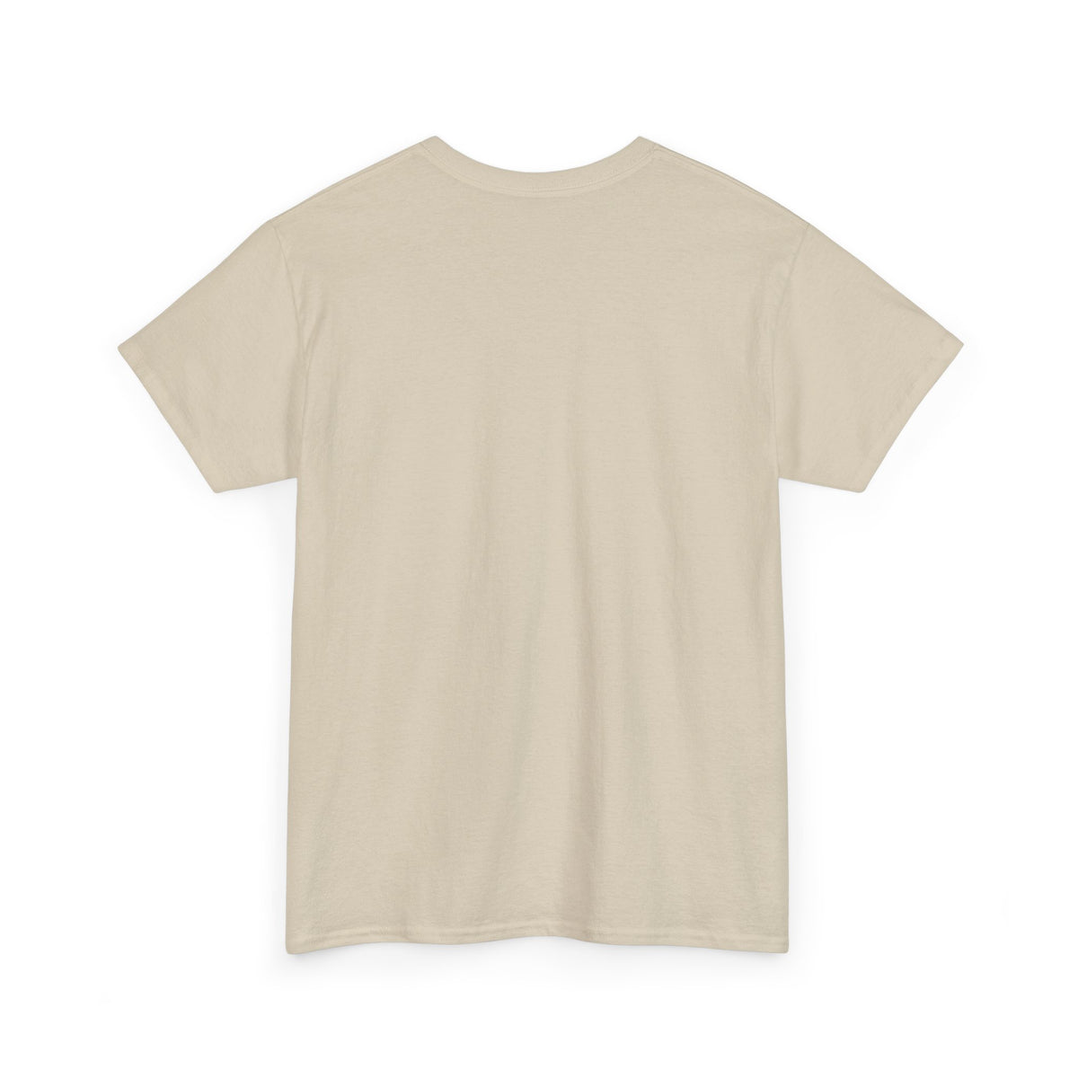 T-Shirt, Short Sleeve Boxy Crewneck - Yellow Tiger