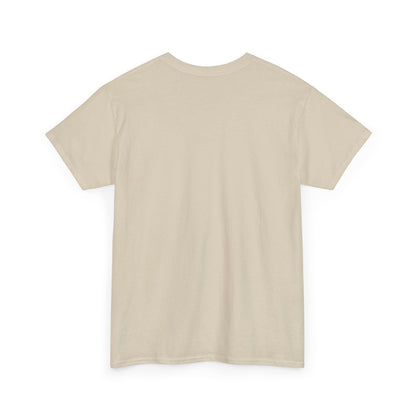 T-Shirt, Short Sleeve Boxy Crewneck - Yellow Tiger