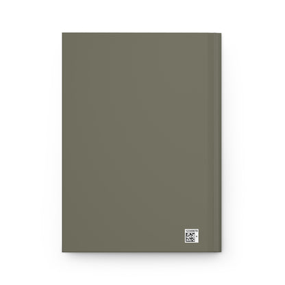 Journal Notebook, Hardcover Lined - Skeleton Blowing a Kiss