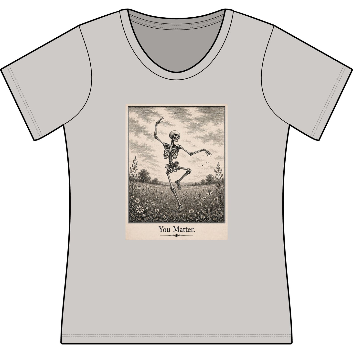 You Matter Scoop Neck Tee