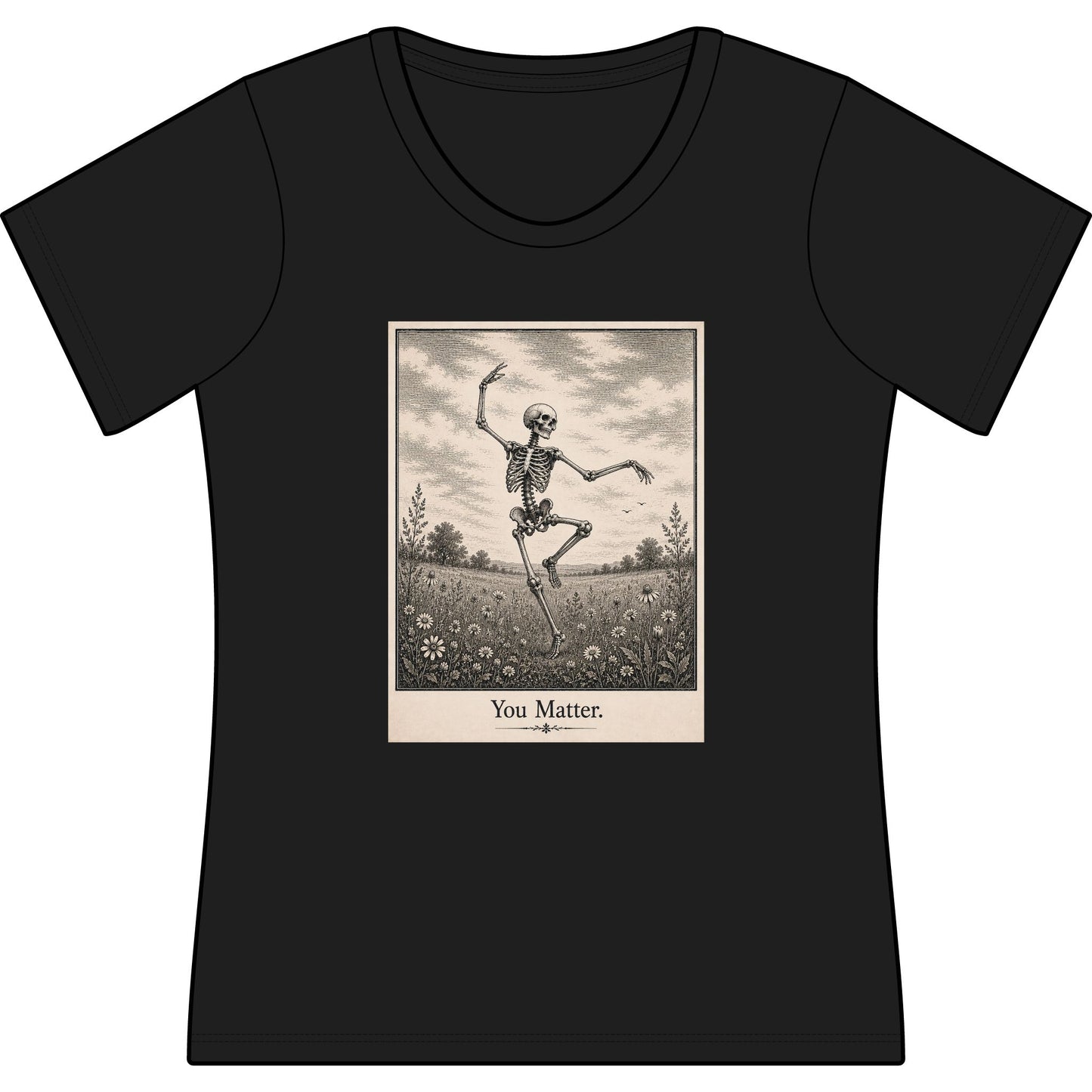 You Matter Scoop Neck Tee