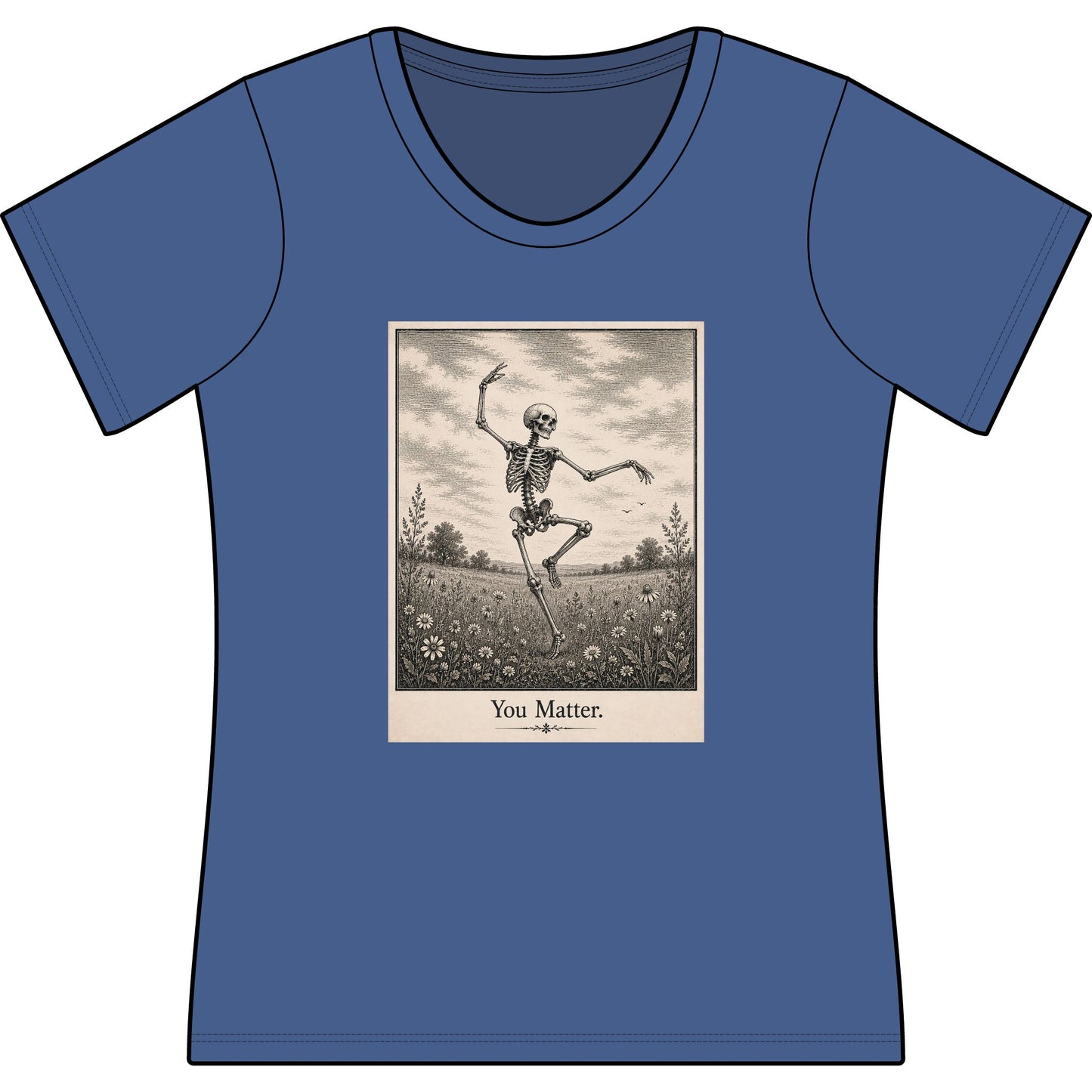 You Matter Scoop Neck Tee