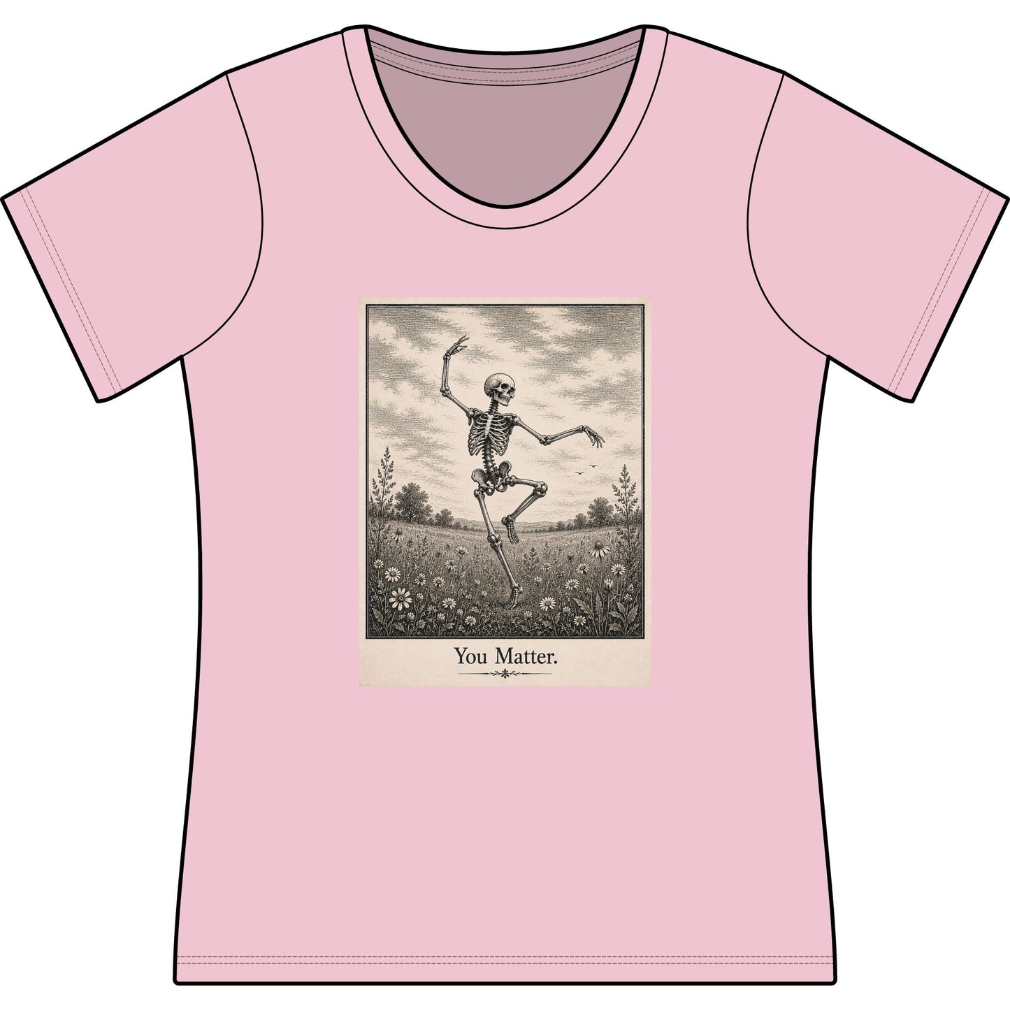 You Matter Scoop Neck Tee