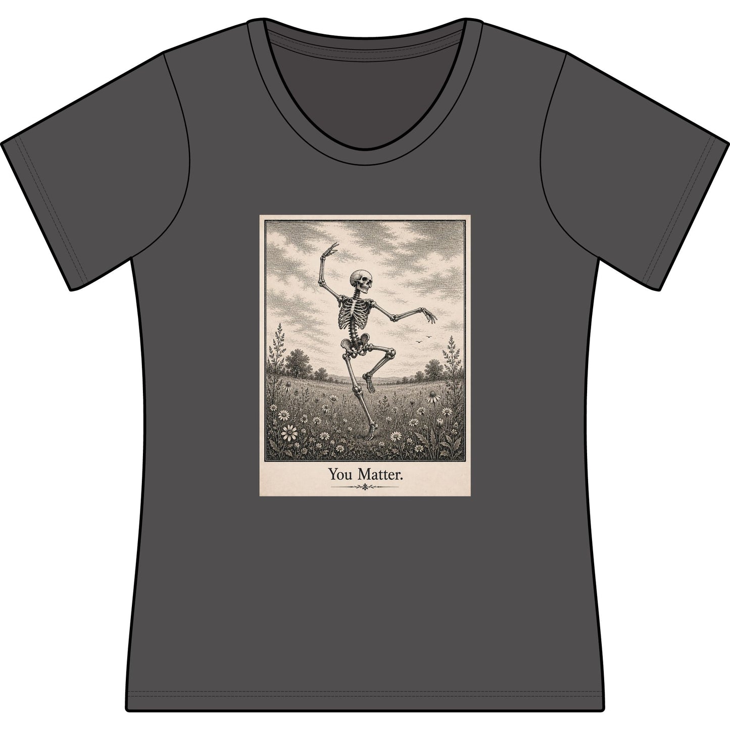 You Matter Scoop Neck Tee