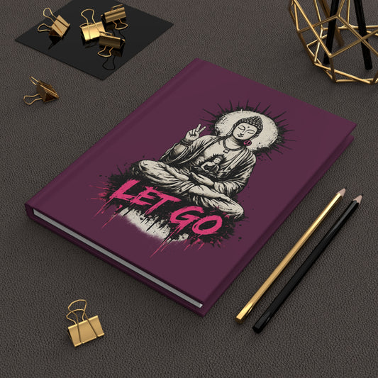Let Go Buddha Lined Hardback Journal