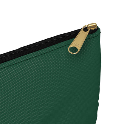 Pouch/Accessory Bag - Proud Peacock (dark green)