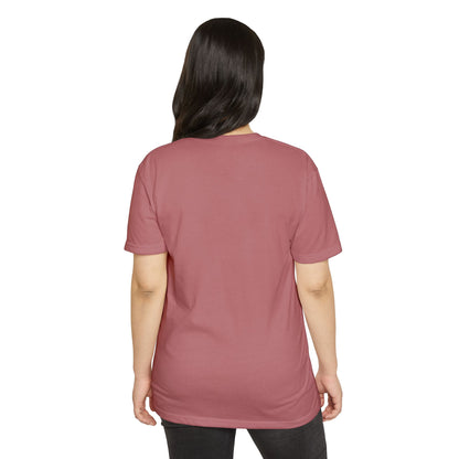 T‑Shirt, Short Sleeve Boxy Crew Neck - Rainbow Planet Cosmic Space