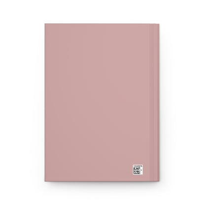 Elephant Hawk Moth on Cream Hardcover Lined Journal