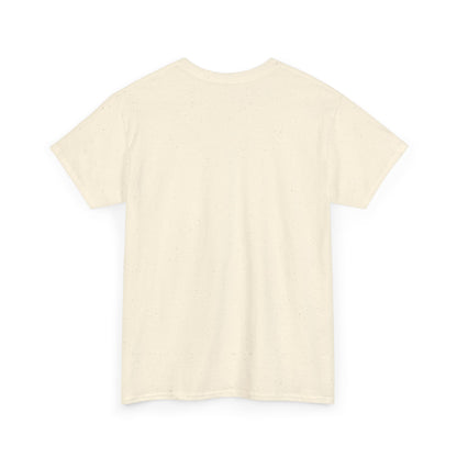 T-Shirt, Short Sleeve Boxy Crewneck - Yellow Tiger