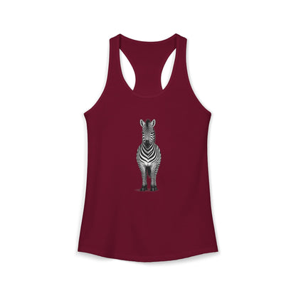 Zebra Racerback Tank Top