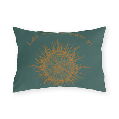 Pillow, Outdoor/Garden - Boho Let the Sunshine In Sunburst