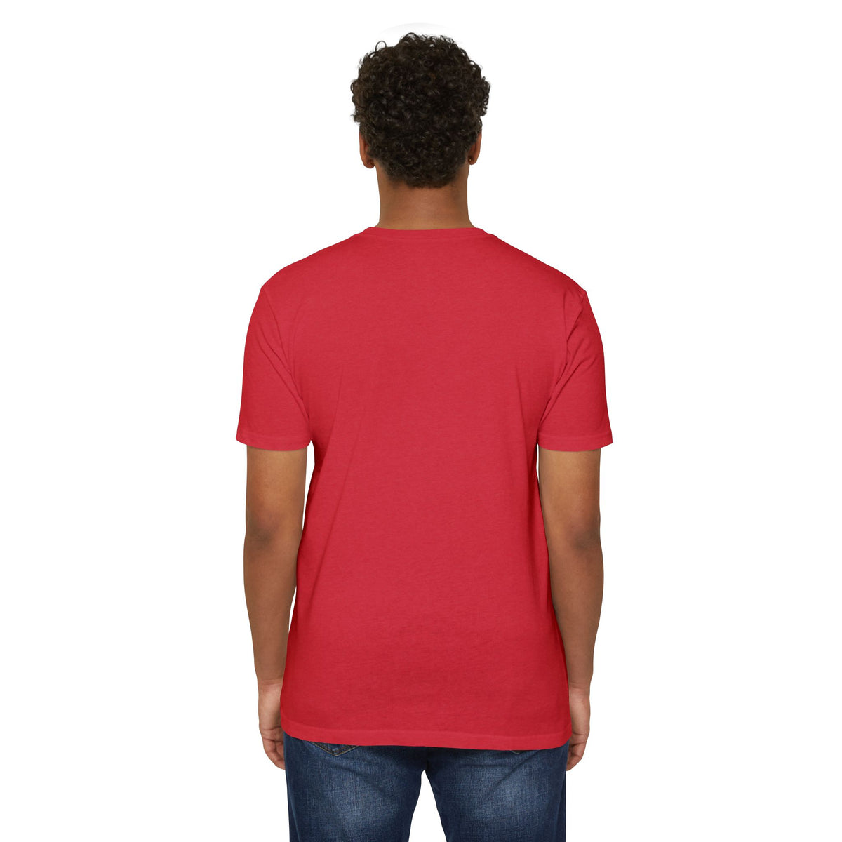 T‑Shirt, Short Sleeve Boxy Crew Neck - Rainbow Planet Cosmic Space