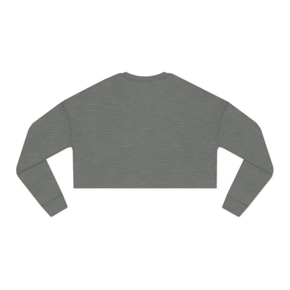 Recline with Buddha Cropped Long Sleeve T-Shirt